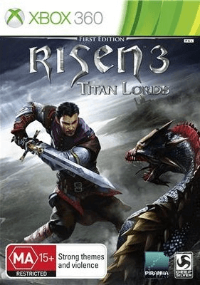 Risen 3: Titan Lords box art for Xbox 360